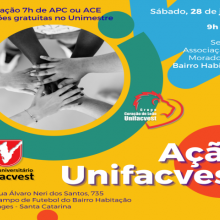 Ação Unifacvest no Bairro Habitação