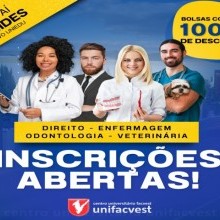 Você na Unifacvest com bolsa de até 100%