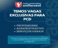 Temos vagas exclusivas para PCD